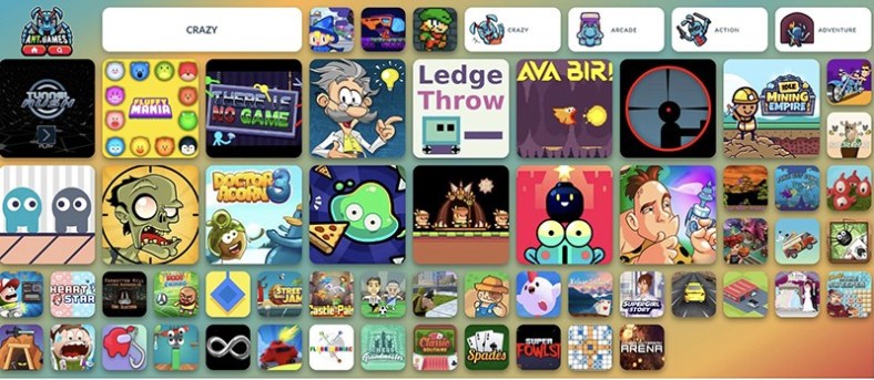 AntGames Game Variety