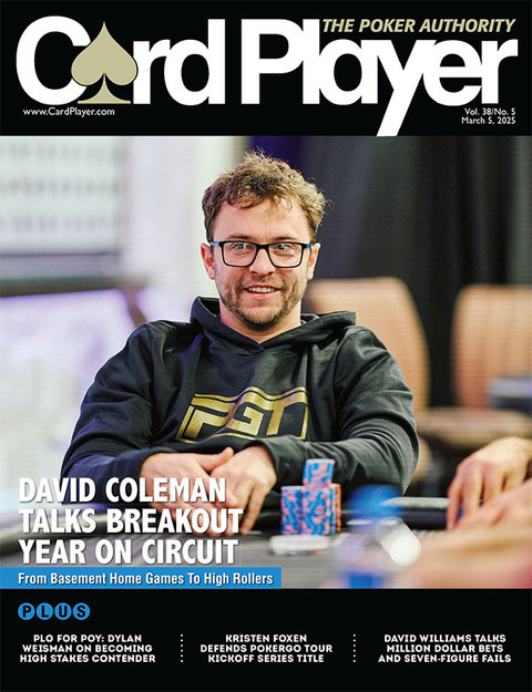 David Coleman Discusses His Breakout Year in the Poker Tournament Circuit
