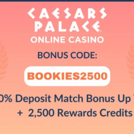 Caesars Palace Online Casino PA Promo Code BOOKIES2500: Get a ,500 Deposit Match Bonus from October 20th – Bookies.com