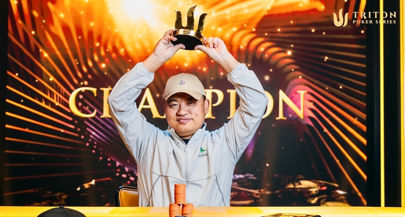 Chinese Player Claims Victory in Record-Breaking Triton Poker Jeju Kickoff Tournament