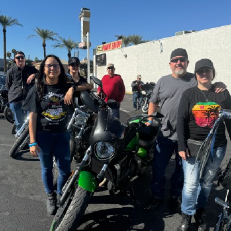 Las Vegas Bikers Honor Fallen Motorcyclist at Pawn Stars Poker Run