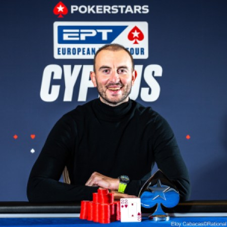 Mikalai Vaskaboinikau Clinches Victory in EPT Cyprus .2K NLHE Event
