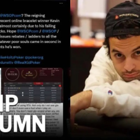 Gossip Column: WSOP Suspends Michigan Online Player of the Year Kevin Ruscitti Over RTA Allegations – PokerGuru