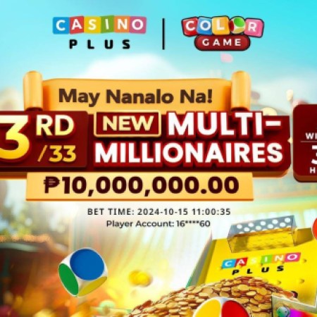 Casino Plus Launches Innovative Mechanism for Color Game, Celebrates First Three Winners of the 10M Jackpot!