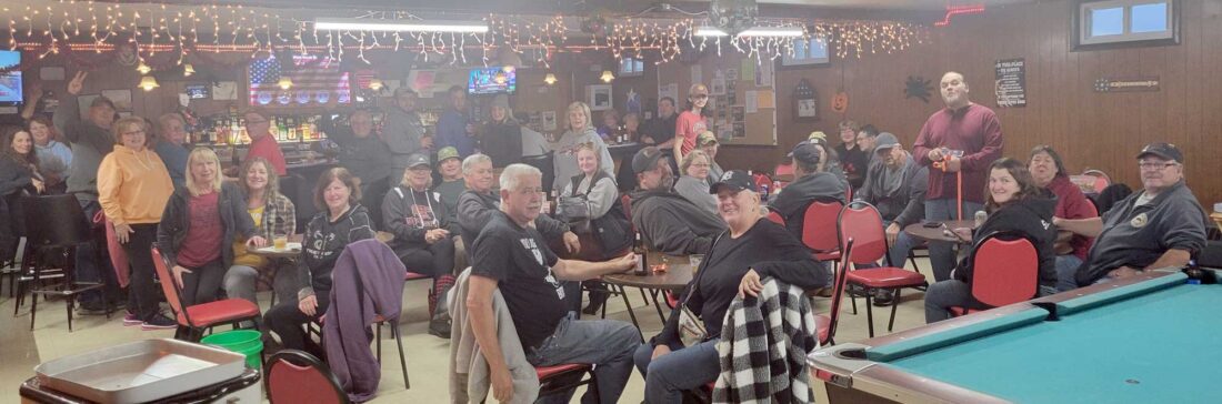 Relaxing at the VFW