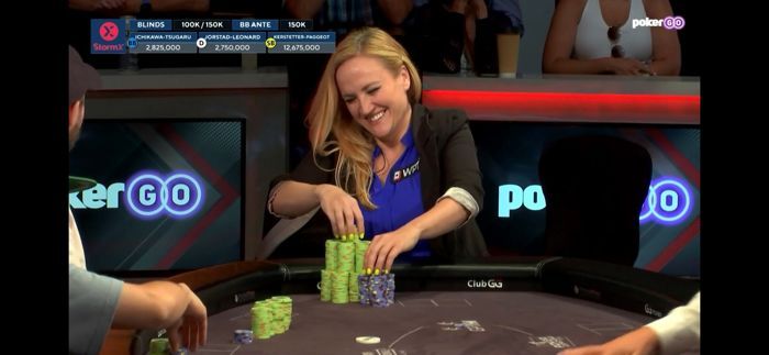 Jamie Kerstetter at the WSOP